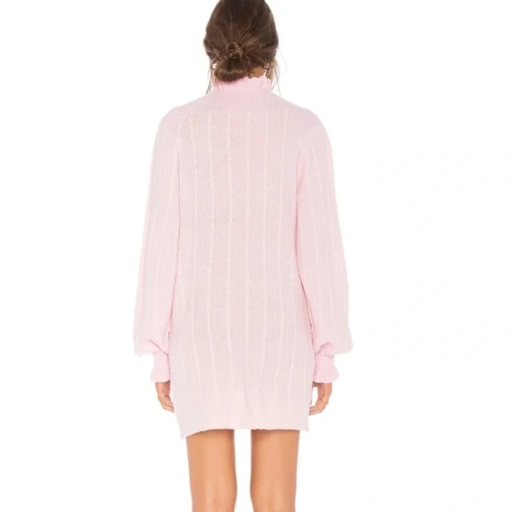 Tularosa Pink Long Sleeve Dress - Picture 8 of 8